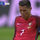 A Silver Y Moth tends to the injured Ronaldo at the Euro 2016 final. (Image: ESPN)